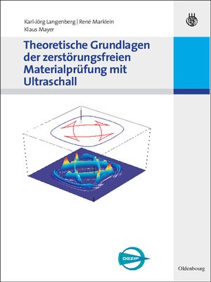 cover image of Theoretische Grundlagen der zerstörungsfreien Materialprüfung mit Ultraschall